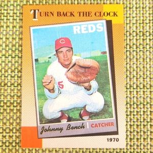 Johnny Bench Baseball Card